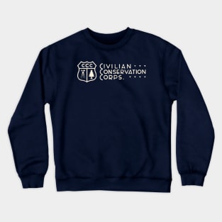 Civilian Conservation Corps - Shield Wordmark Crewneck Sweatshirt